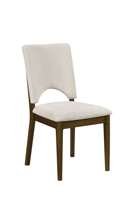 - Side Chair, Light Beige Fabric