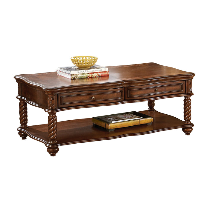 Trammel - Cocktail Table with Two Functional Drawers