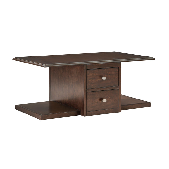 Claremore - Cocktail Table with Two Ottomans