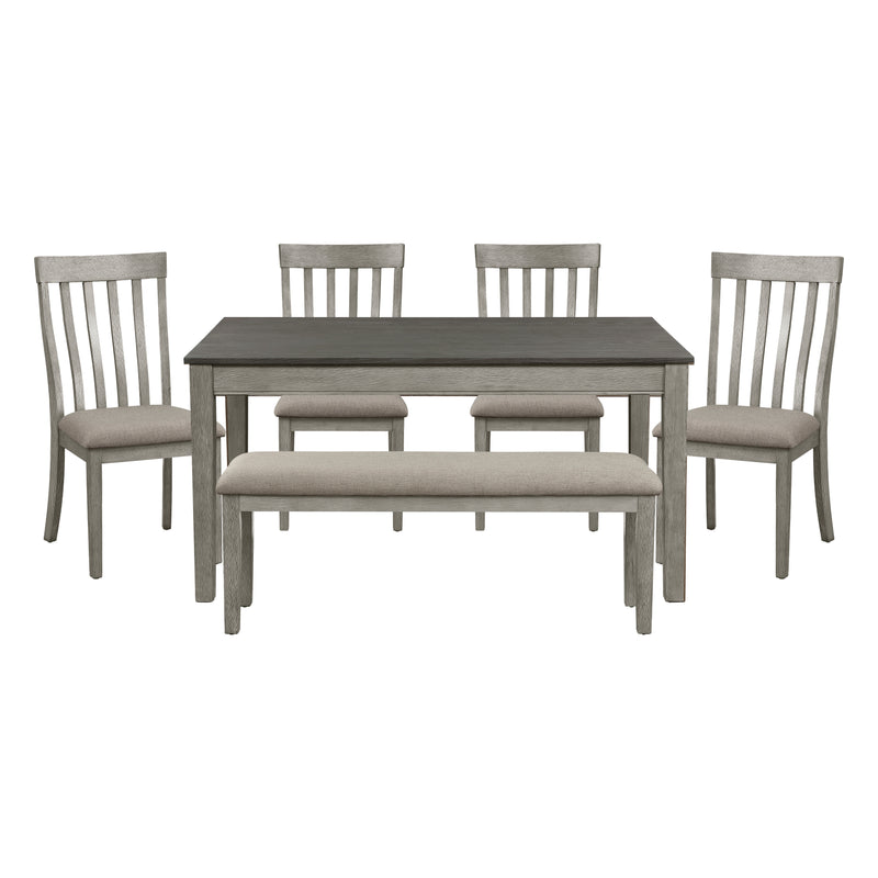 - 6pc Set:TB,4S,1BH, Gray on Gray Finish