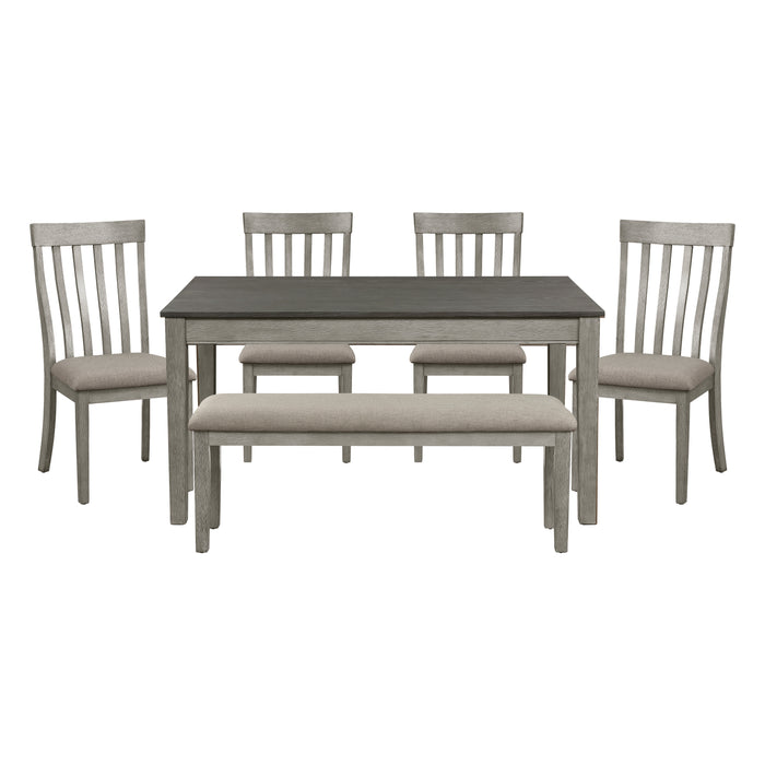 - 6pc Set:TB,4S,1BH, Gray on Gray Finish