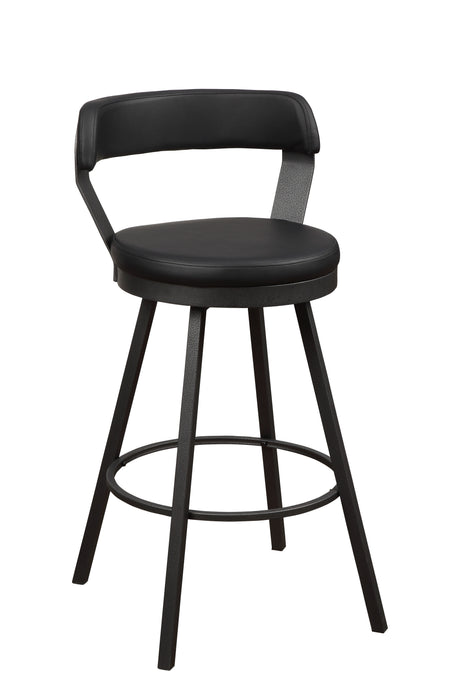 Appert - Swivel Pub Height  Chair, Black