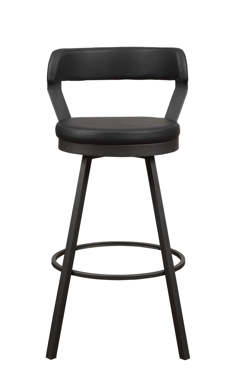 Appert - Swivel Pub Height  Chair, Black