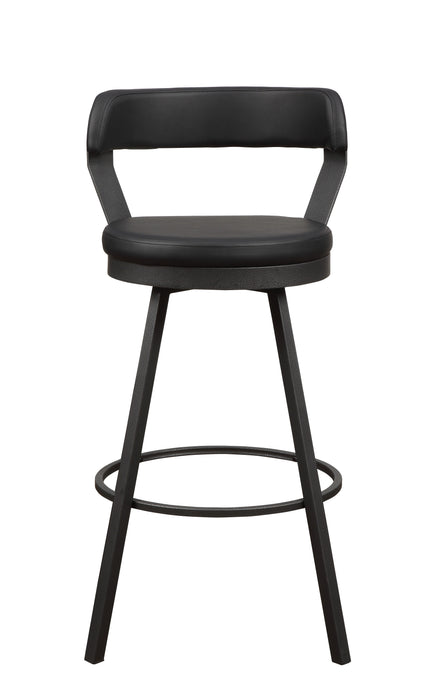 Appert - Swivel Pub Height  Chair, Black