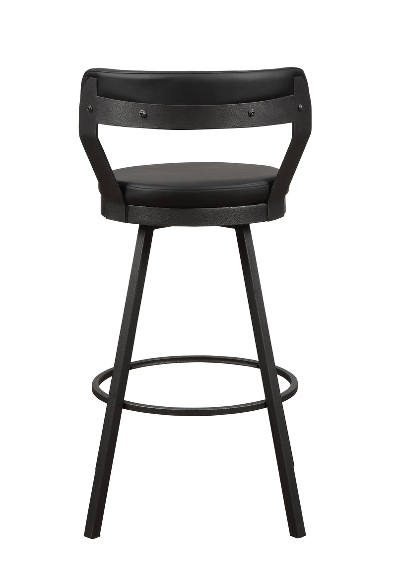 Appert - Swivel Pub Height  Chair, Black