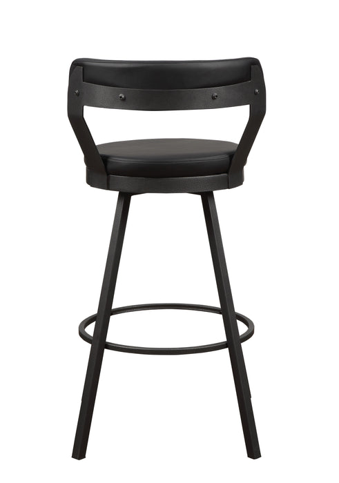 Appert - Swivel Pub Height  Chair, Black