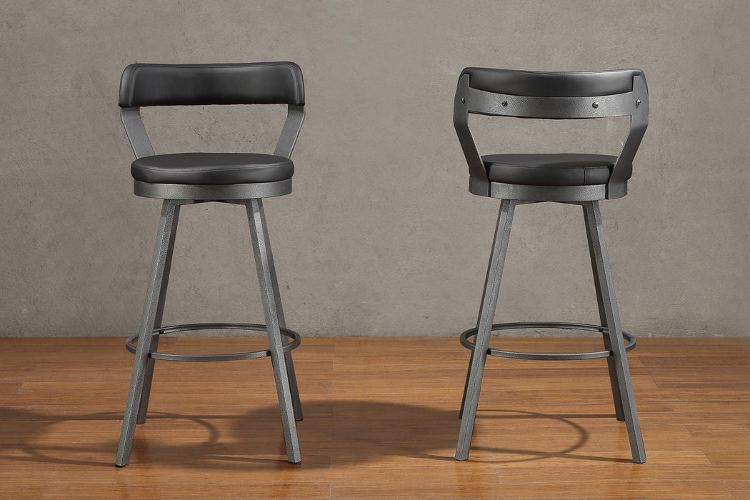 Appert - Swivel Pub Height  Chair, Black