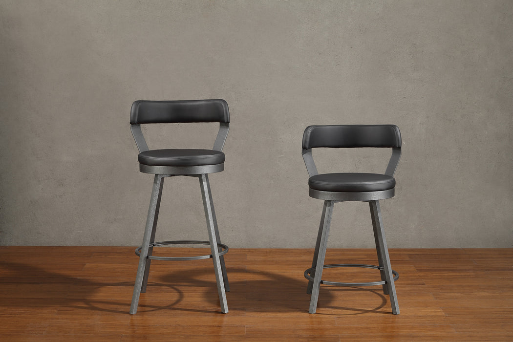Appert - Swivel Pub Height  Chair, Black