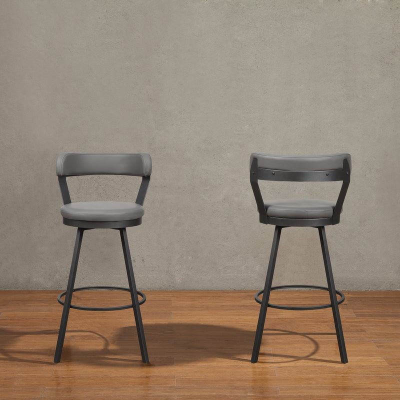 Appert - Swivel Pub Height  Chair, Gray