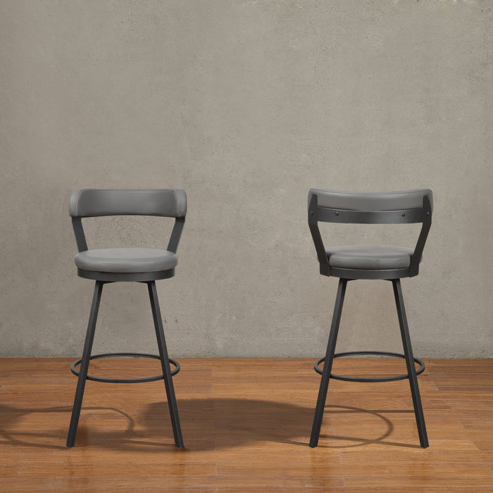 Appert - Swivel Pub Height  Chair, Gray