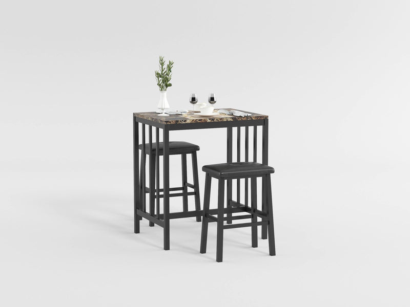 Edgar - 3-Piece Pack Counter Height Set