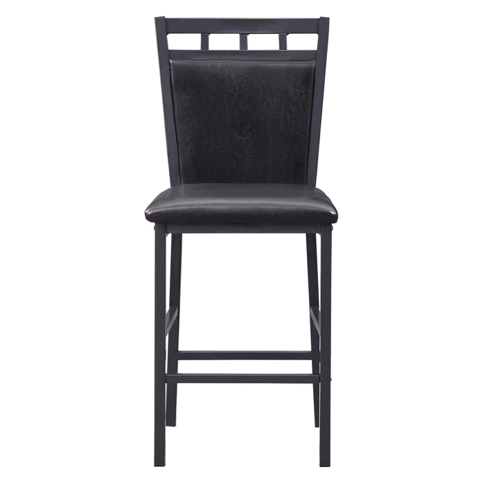 Olney - 5-Piece Pack Counter Height Set, Faux Marble Top