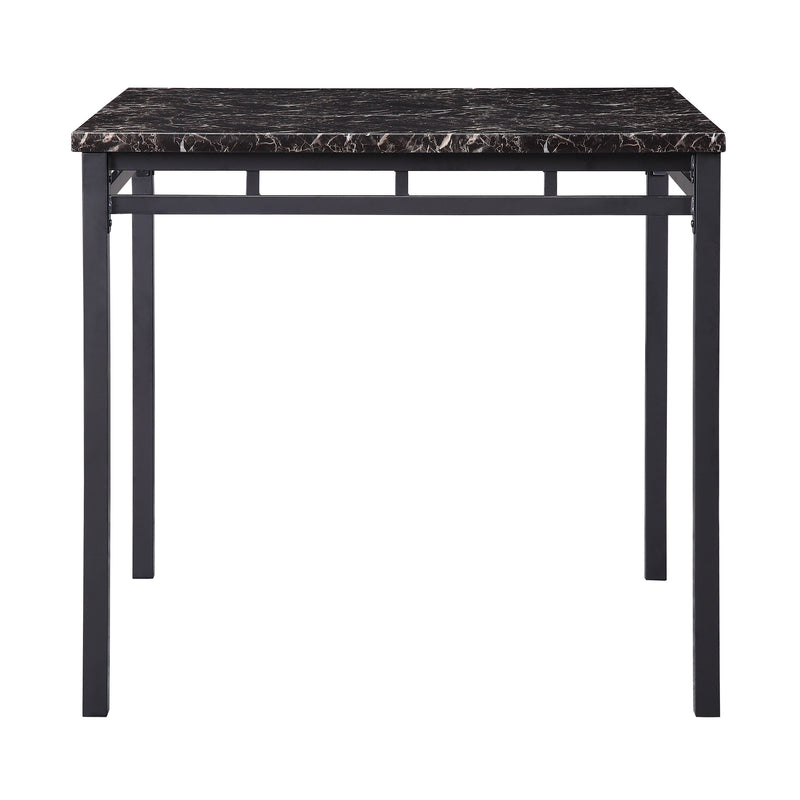 Olney - 5-Piece Pack Counter Height Set, Faux Marble Top