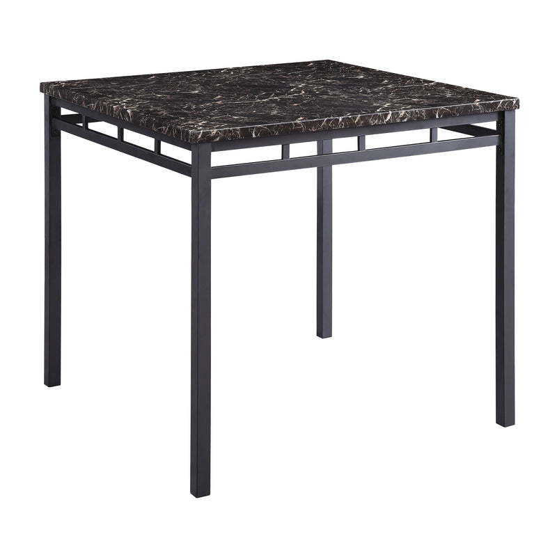 Olney - 5-Piece Pack Counter Height Set, Faux Marble Top