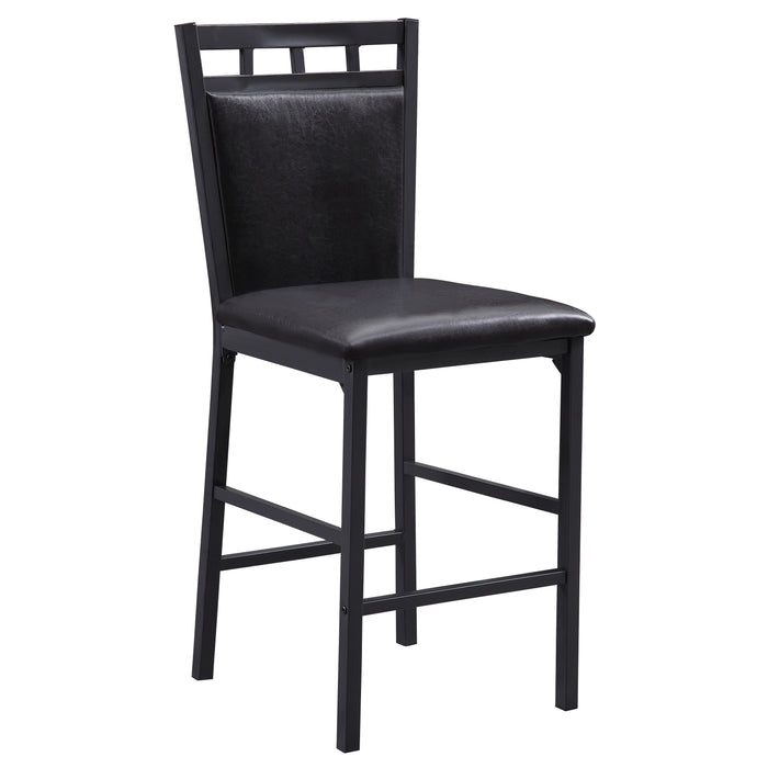 Olney - 5-Piece Pack Counter Height Set, Faux Marble Top
