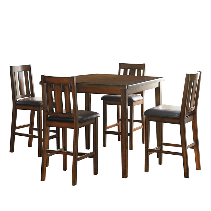 Delmar - 5-Piece Pack Counter Height Set