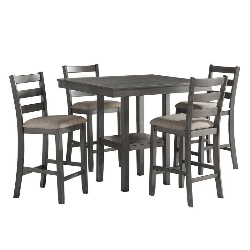 Sharon - 5-Piece Pack Counter Height Set