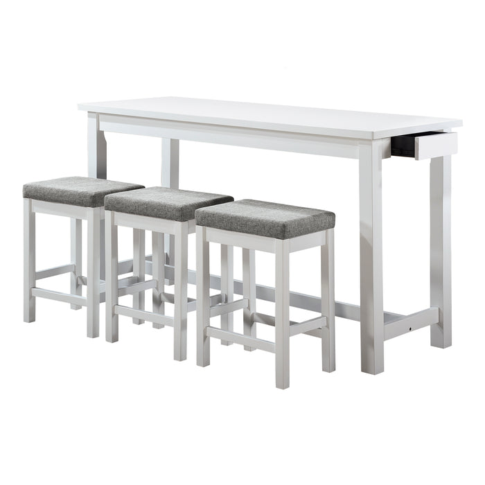 Connected - 4-Piece Pack Counter Height Set