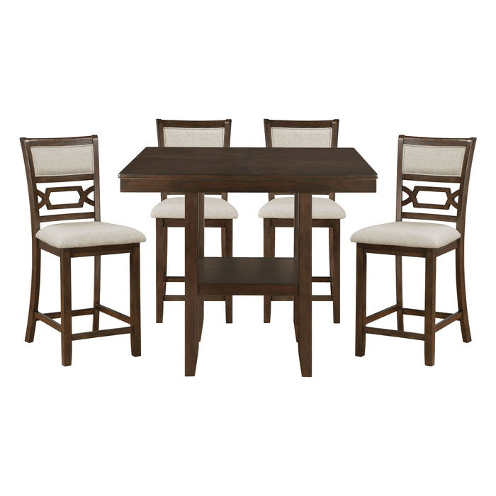Hutchinson - 5-Piece Pack Counter Height Set