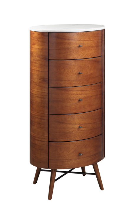 - 5-Drawer Chest, Marble Top