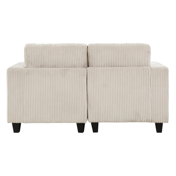 Walterboro - (2)Love Seat with Storage, Storage Pouches and Charging Ports