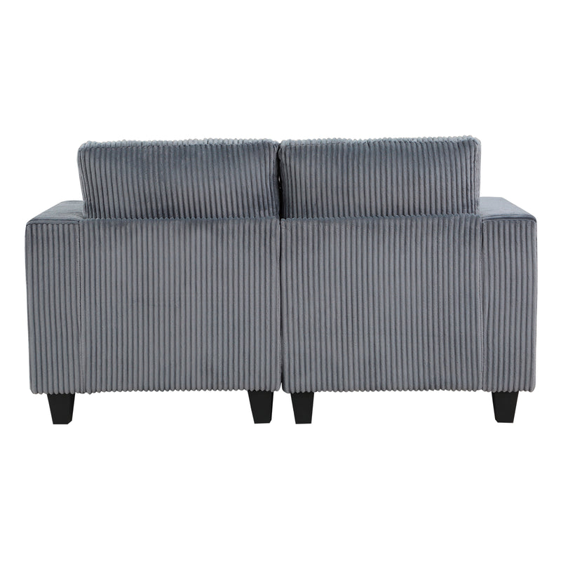 Walterboro - (2)Love Seat with Storage, Storage Pouches and Charging Ports