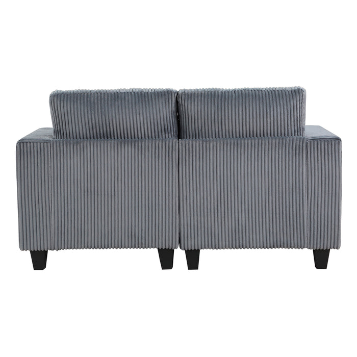 Walterboro - (2)Love Seat with Storage, Storage Pouches and Charging Ports