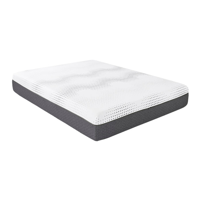 Findlay - 12" Eastern King Green Tea Gel-Infused Memory Foam Hybrid Mattress