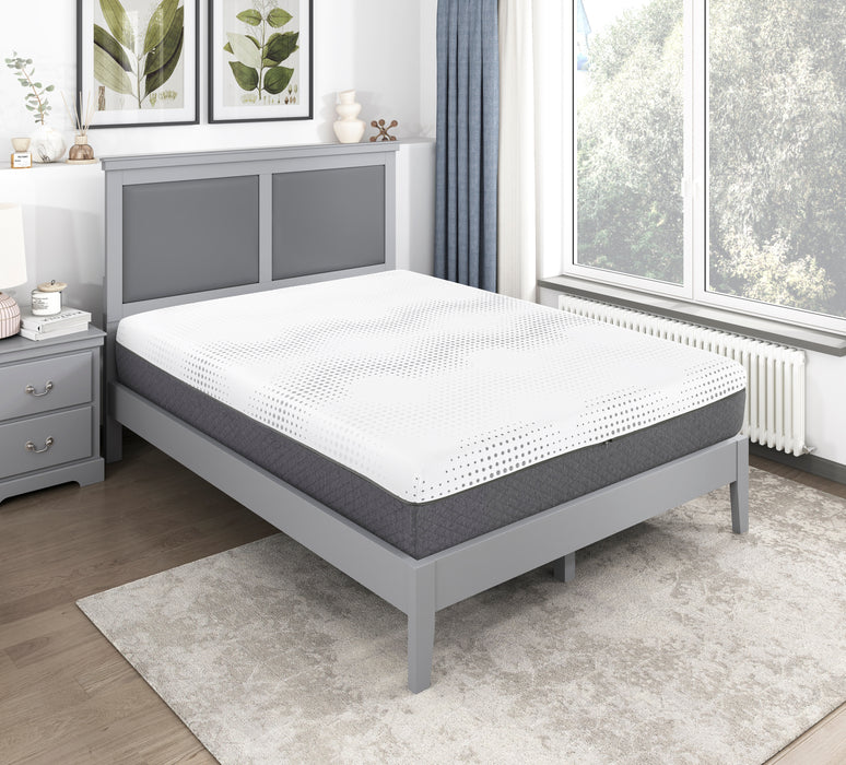 Findlay - 12" Full Green Tea Gel-Infused Memory Foam Hybrid Mattress