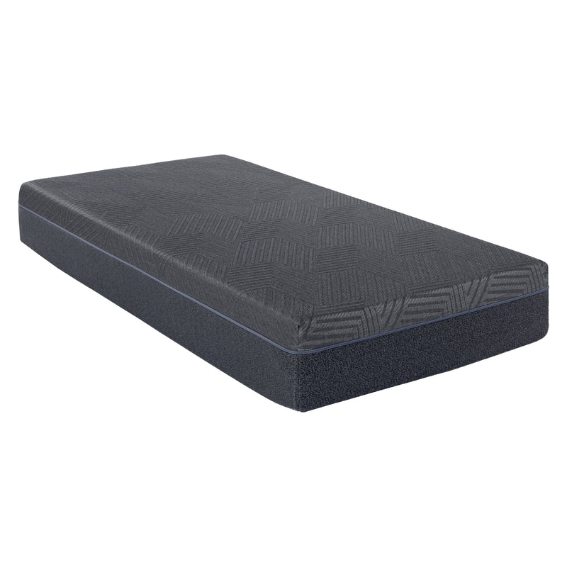 Burnham - 11" Twin Green Tea Gel-Infused Memory Foam Mattress