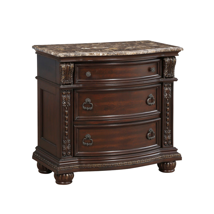 Cavalier - NIGHT STAND, MARBLE TOP