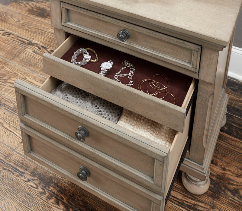 Bethel - Night Stand, Hidden Drawer