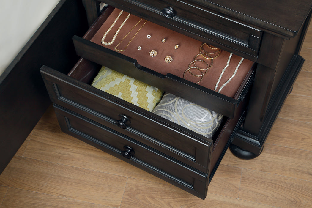 Begonia - Night Stand with Hidden Drawer