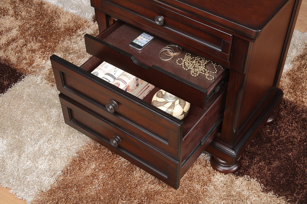 Cumberland - Night Stand, Hidden Drawer