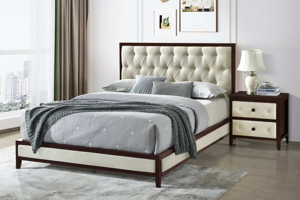 - Nightstand, Cherry Espresso Finish