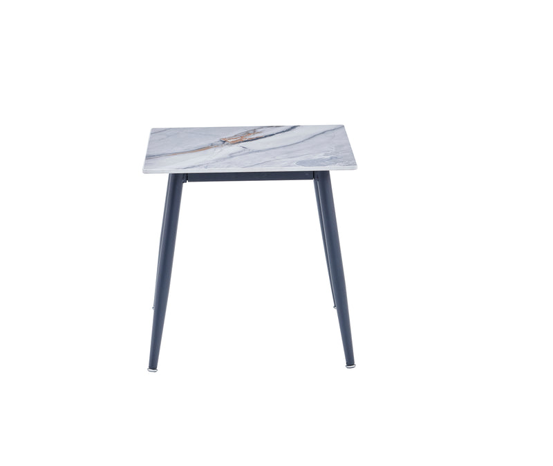 - (2) END TBL, SENTERED STONE TOP
