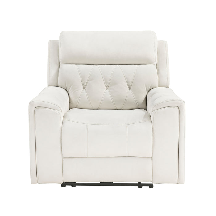 Celeste - Power Reclining Chair with Power Headrest, Hidden Arms Cup Holders and Charging Ports