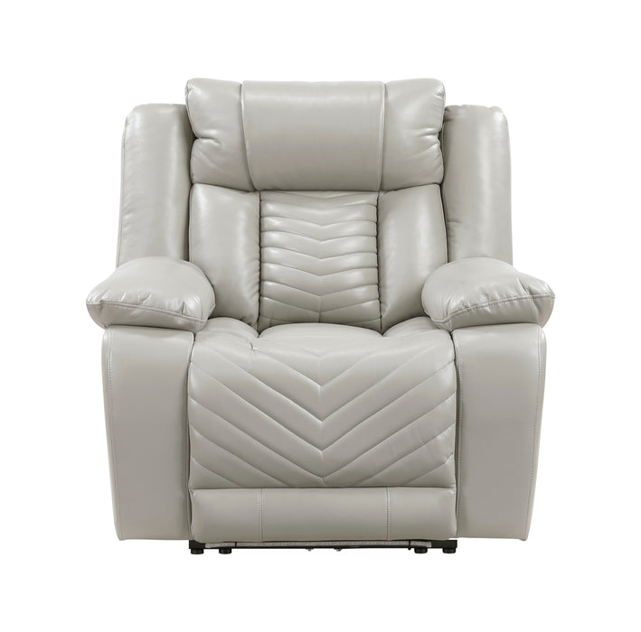 Huron - Power Reclining Chair with LED and Charging Ports