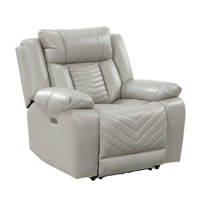 Huron - Power Reclining Chair with LED and Charging Ports