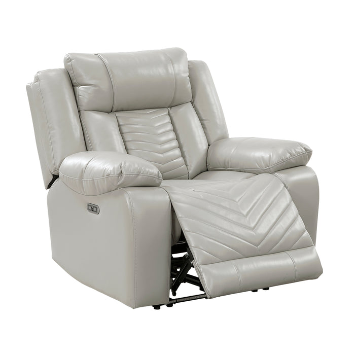 Huron - Power Reclining Chair with LED and Charging Ports