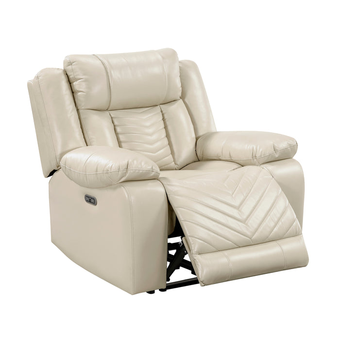 Huron - Power Reclining Chair with LED and Charging Ports