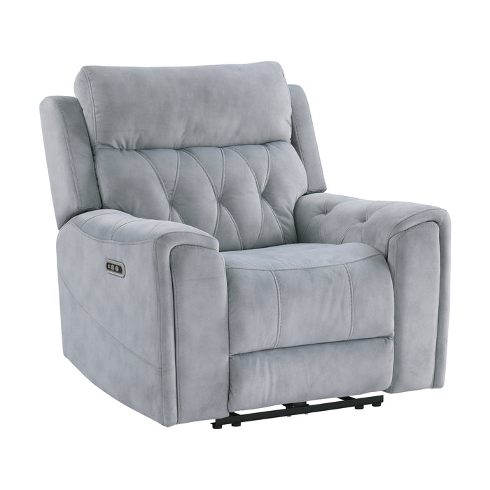 Celeste - Power Reclining Chair with Power Headrest, Hidden Arms Cup Holders and Charging Ports