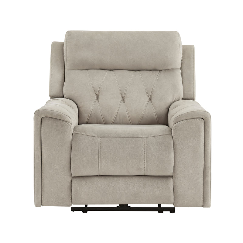 Celeste - Power Reclining Chair with Power Headrest, Hidden Arms Cup Holders and Charging Ports