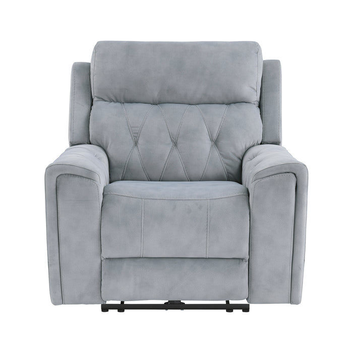 Celeste - Power Reclining Chair with Power Headrest, Hidden Arms Cup Holders and Charging Ports