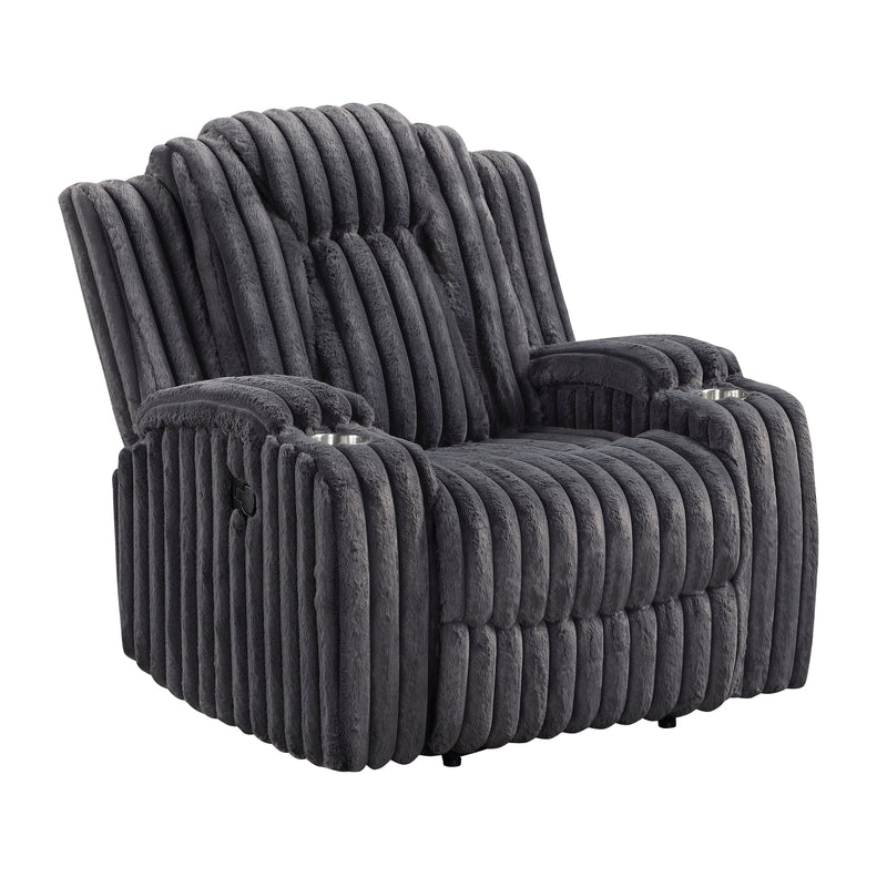 Phyllis - Reclining Chair with Cup Holders