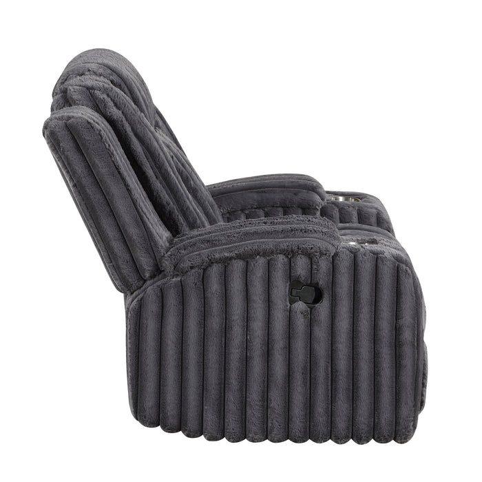 Phyllis - Reclining Chair with Cup Holders