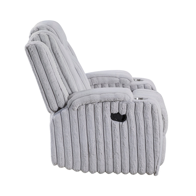 Phyllis - Reclining Chair with Cup Holders