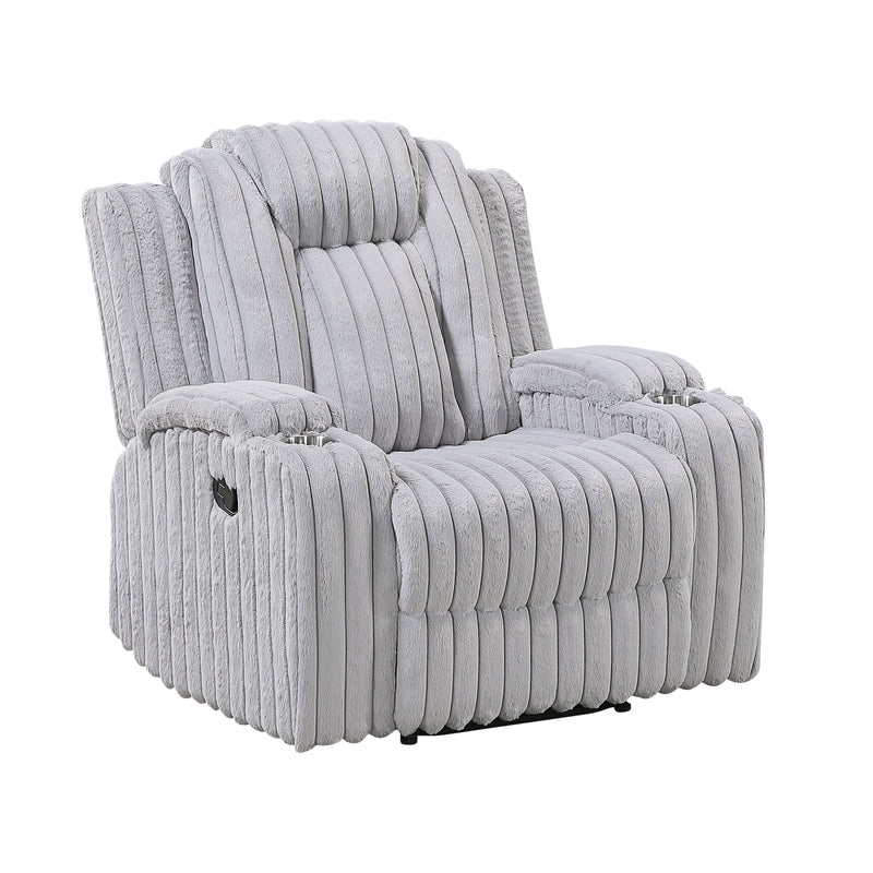 Phyllis - Reclining Chair with Cup Holders