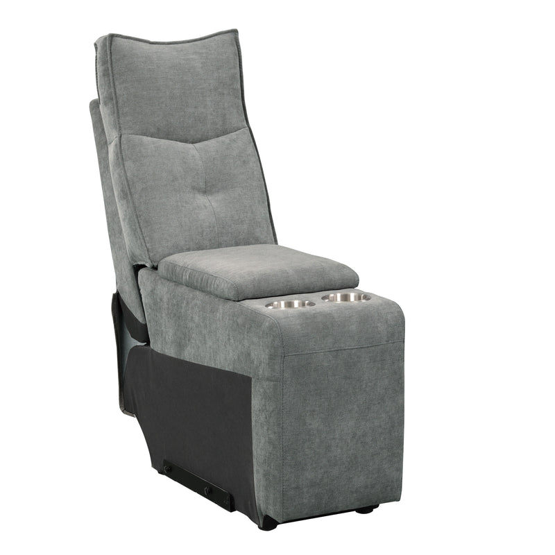 Tesoro - (3)Power Double Reclining Love Seat with Center Console, Power Headrests and USB Ports