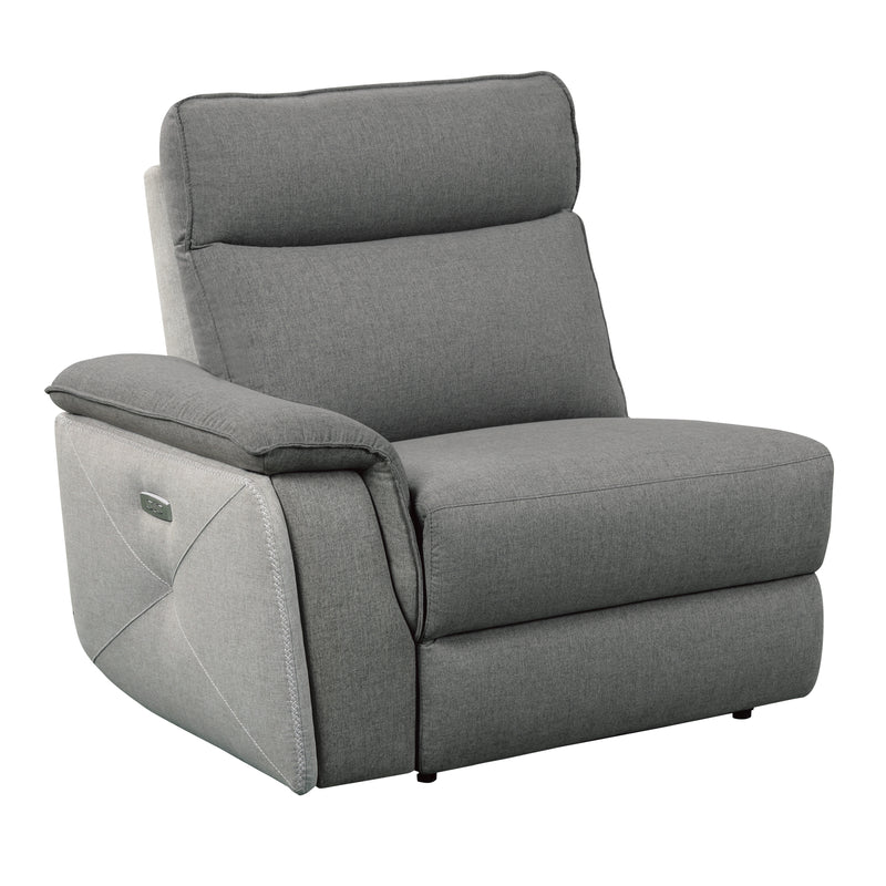 Maroni - (3)Power Double Reclining Love Seat with Center Console and Power Headrests